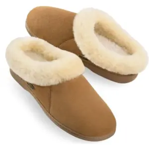 Women's Acorn Ewe Collar Slippers - Cozy Indoor/Outdoor