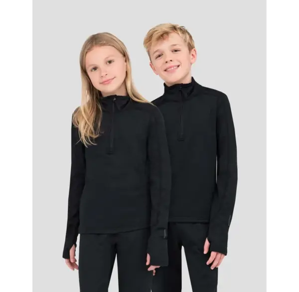 Terramar Youth Half Zip Top Eco-Friendly Thermal - Image 2