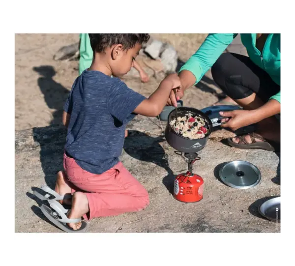 MSR Ceramic Non-Stick Solo Camping Pot - Lightweight Backpack Cookware - Image 2