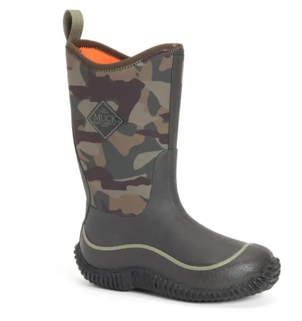 Muck Kids Hale Waterproof Rubber Boots for Outdoor Play - Image 2