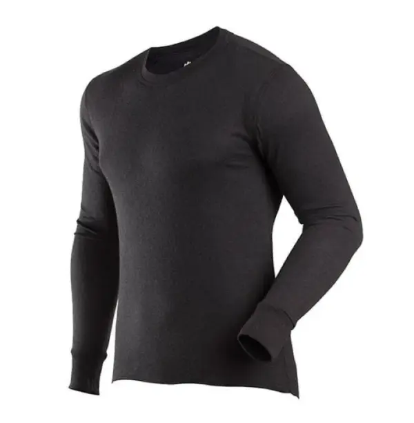 Men's Tall Midweight Thermal Underwear Crew Shirt by Coldpruf - Image 2