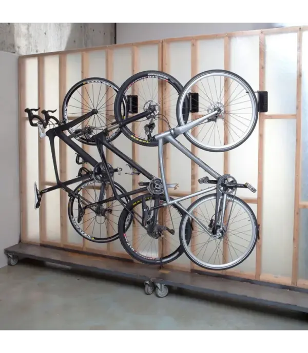 Feedback Sports Velo Hinge Wall Mount Bike Rack for Space Saving Storage