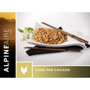 AlpineAire Kung Pao Chicken Dehydrated Backpacking Meal