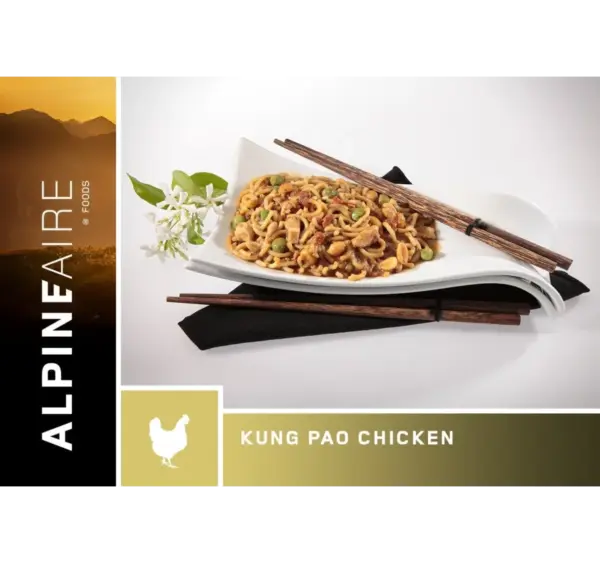 AlpineAire Kung Pao Chicken Dehydrated Backpacking Meal