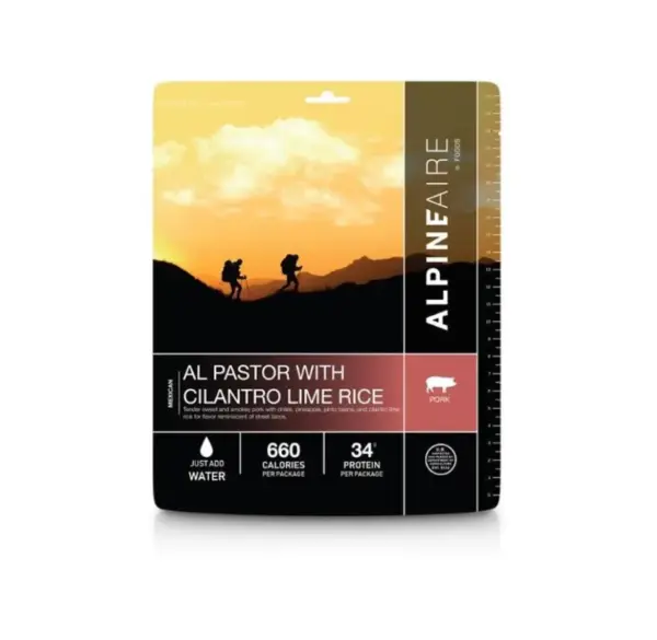 AlpineAire Al Pastor Freeze-Dried Meal with Cilantro Lime Rice - Image 2