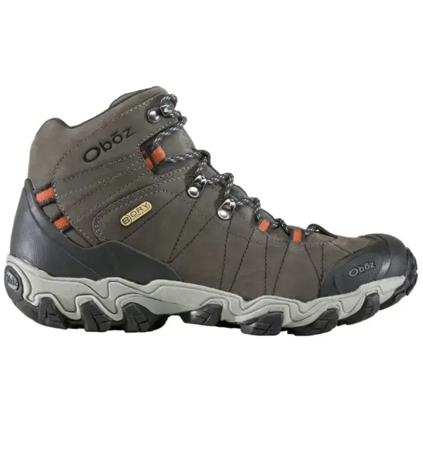 Oboz Bridger Mid Waterproof Hiking Boots Men Wide