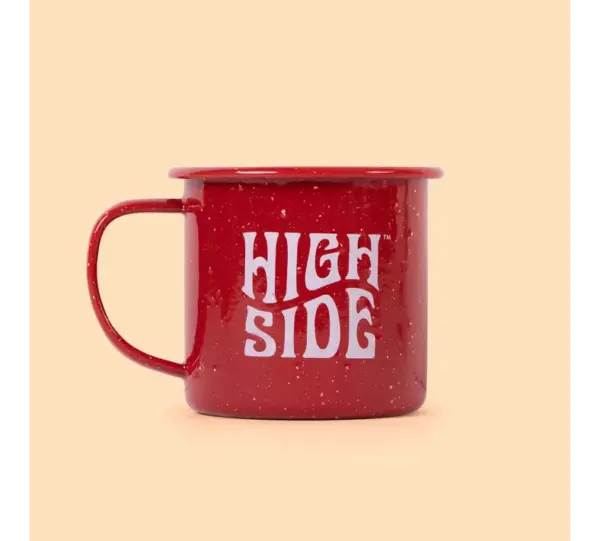 12 oz High-Sided Coffee Mug - Tall Design for Hot Drinks
