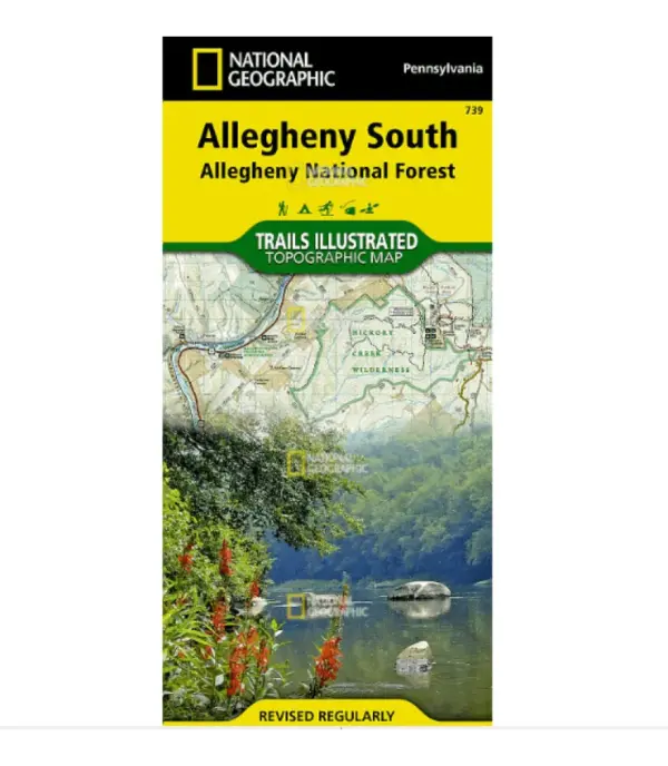 Nat Geo Trails Illustrated Map - Southern Alleghanies Region