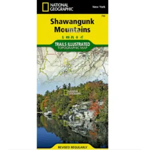 National Geographic Hiking Map: Shawangunks Trail Guide