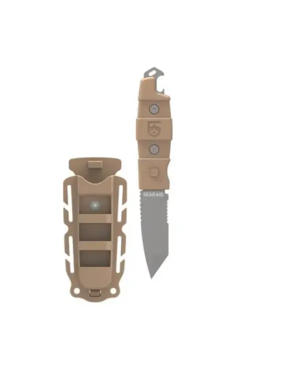 Gear Aid Buri Drop Point Survival Knife with Sheath - Image 2