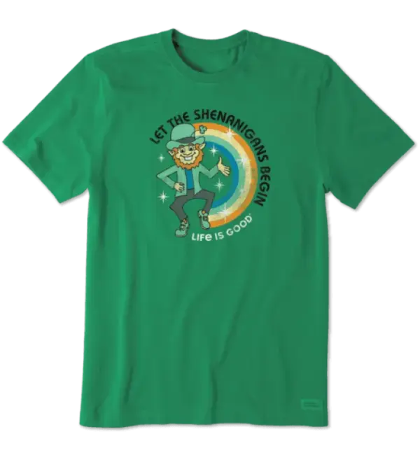 Men's Life is Good Shenanigans Crusher Tee - Soft Vintage T-Shirt - Image 2