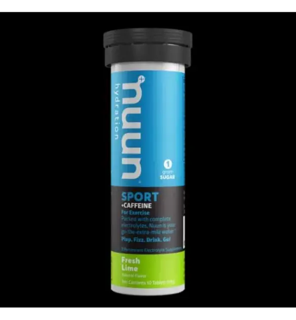 Nuun Hydration Tablets with Caffeine - Lime Flavor for Energy - Image 2