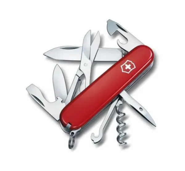 Victorinox Climber Swiss Army Knife with 15 Tools - Red - Image 2