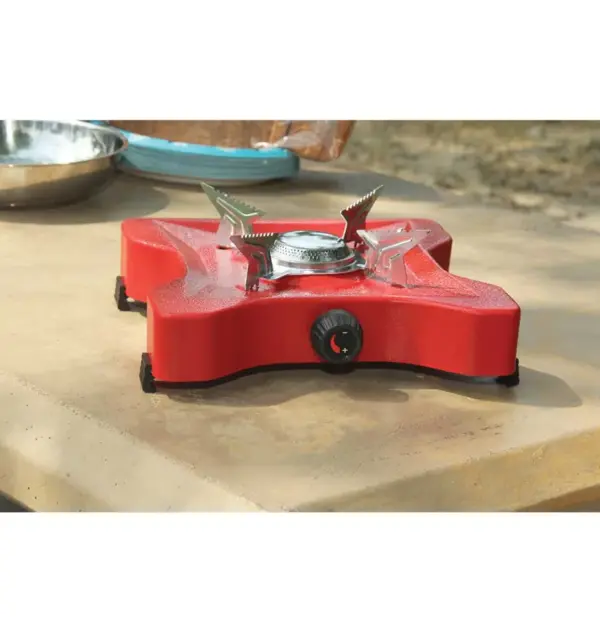 Texsport Single Burner Propane Camp Stove - Deluxe Glacier Peak Model - Image 2