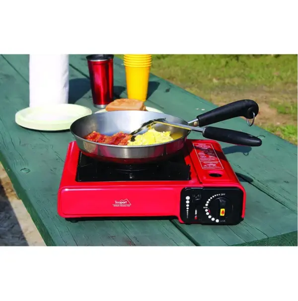 Texsport Portable Butane Stove w/ Carry Case - Image 2