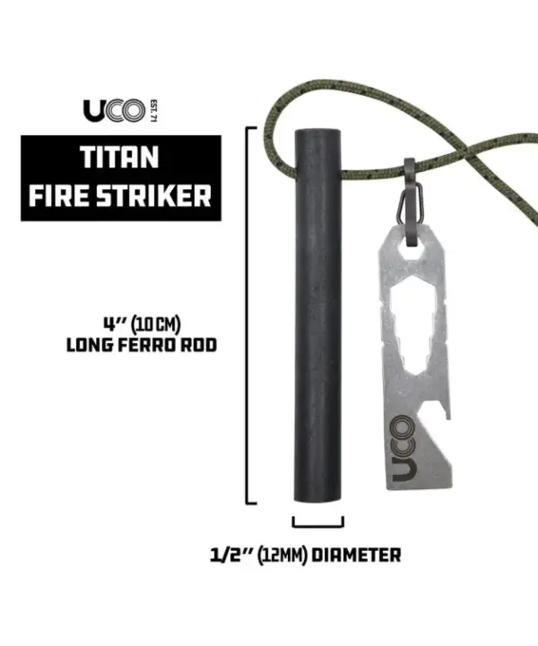 UCO Titan Waterproof Fire Starter Striker