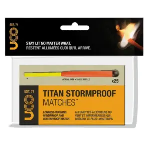 UCO WaterProof Storm Proof Emergency Fire Starter Match
