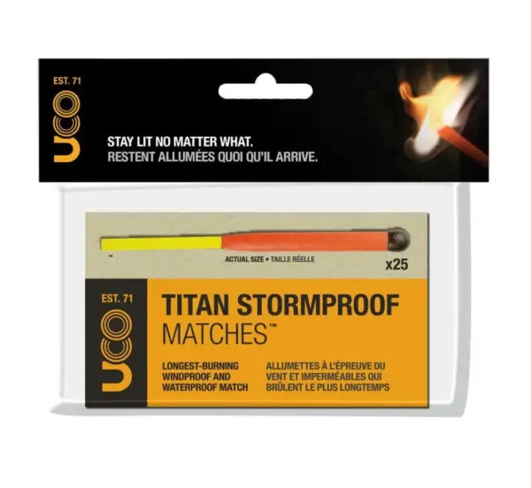UCO WaterProof Storm Proof Emergency Fire Starter Match