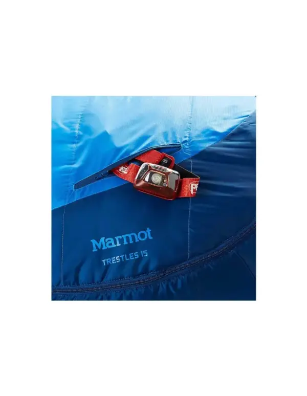 Marmot Trestles 15°F Long Sleeping Bag for Cold Weather Camping