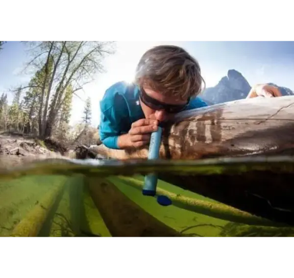 LifeStraw Portable Water Filter Straw for Hiking & Travel Safety - Image 2