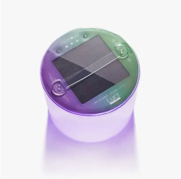 Solar Lantern: Mpowerd Luci Inflatable Color Changing Light - Image 3