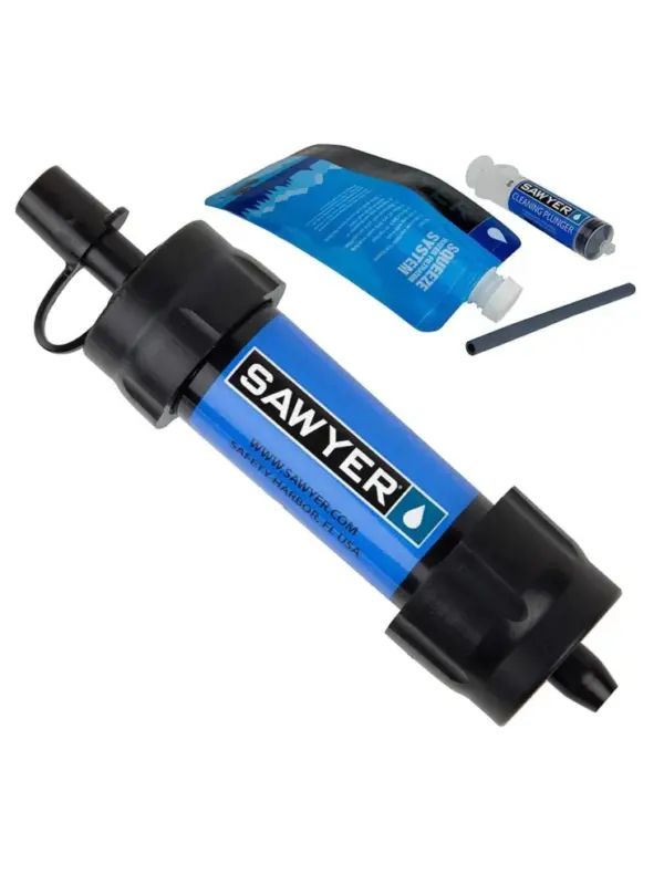 Sawyer Mini Portable Water Filter for Hiking Camping - Image 2