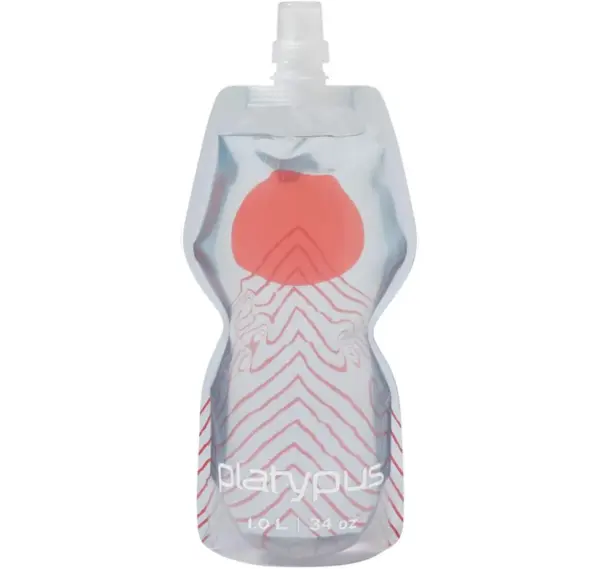 Platypus 1L Collapsible Water Bottle with Push-Pull Lid - Image 2