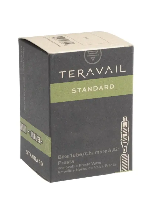 Teravail 27.5 Bike Tube Presta Valve 2.0-2.4 Width 40mm Standard