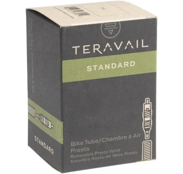 Teravail Presta Inner Tube for 700c 30-43mm Tires - 40mm Valve Stem - Image 2
