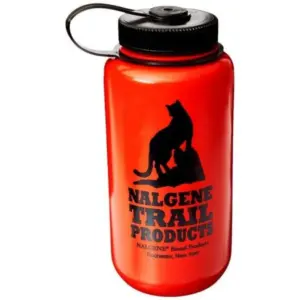 Nalgene Wide Mouth 32oz BPA-Free Water Bottle with Loop Top Handle