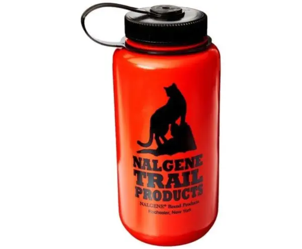 Nalgene Wide Mouth 32oz BPA-Free Water Bottle with Loop Top Handle