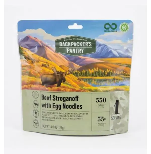 Beef Stroganoff Freeze Dried Backpacking Meal - Image 2