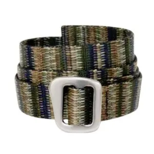 Bison Designs Gunmetal 30mm Web Belt - Durable Nylon Strap