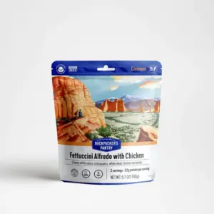 Chicken Alfredo Dehydrated Meal - Ready in 10 Min Backpacking