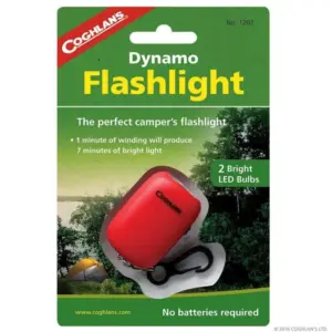 Coghlan's Emergency Hand Crank Flashlight - Multiple Colors