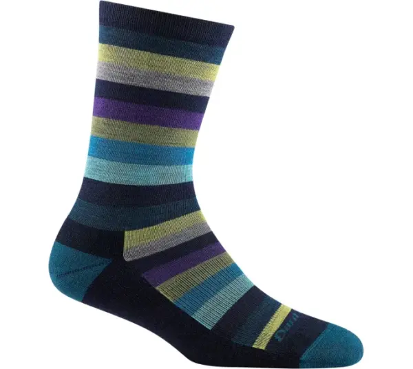 Darn Tough Women's Lightweight Stripe Crew Socks for Daily Wear - Image 2