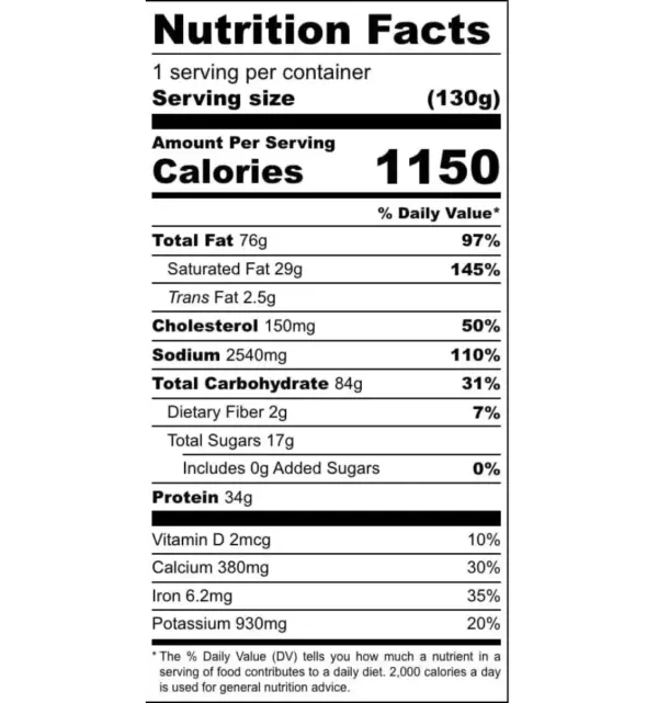 FOUNDATION Backpacking Biscuits & Gravy Meal - Ready in Minutes - Image 3