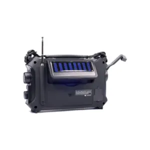 Kaito KA500 Emergency Radio with Solar, Crank & NOAA Weather Alerts
