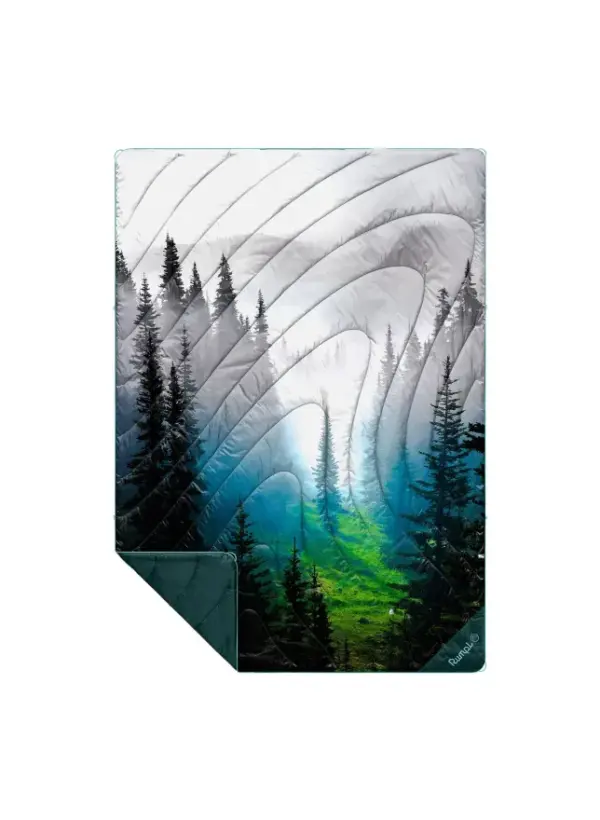 Rumpl Original Puffy Blanket Sunset Fade Design - Image 3