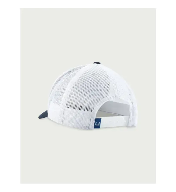 HUK Men's Mesh Back Trucker Hat Adjustable Snapback Cap - Image 3