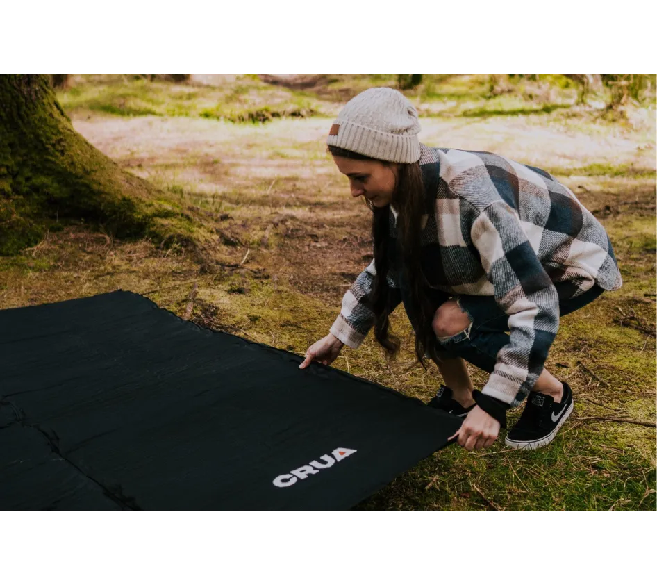 Crua Noir 6 Tent - Full Coverage Fly & Sun Awning