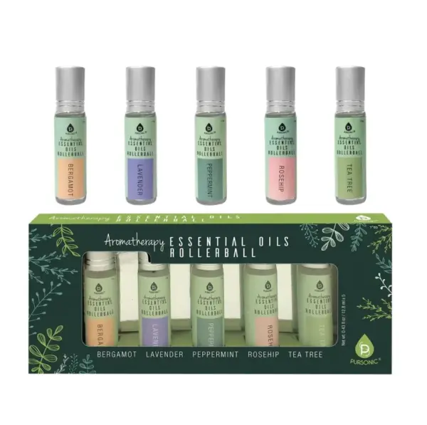 Lavender Peppermint Essential Oil Rollerballs - Pursonic Calm Energy - Image 3