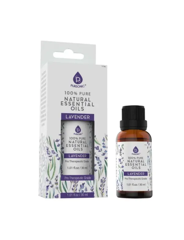 Lavender Essential Oil Pure Natural Aromatherapy - Pursonic