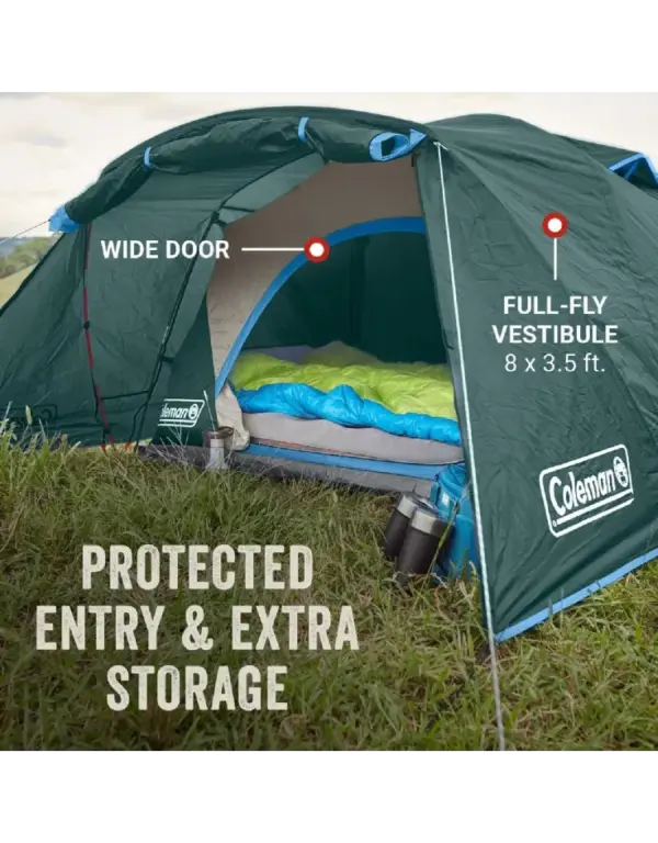 Coleman Skydome 4-Person Tent for Easy Camping - Image 3