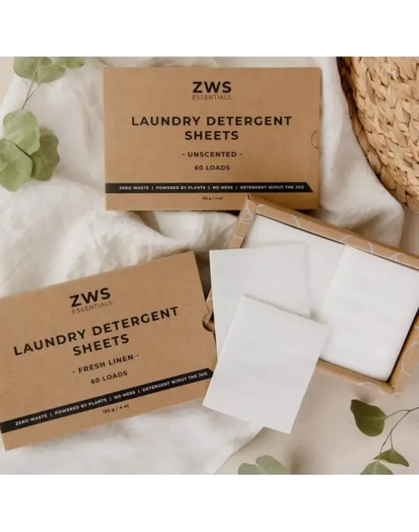 Laundry Detergent Sheets Pre-Measured Compact Formula - Image 3