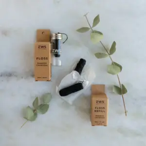 Zero Waste Bamboo Charcoal Dental Floss