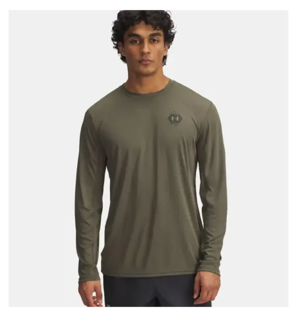 Under Armour Men's Drift Tide Knit Long Sleeve Shirt - Image 3