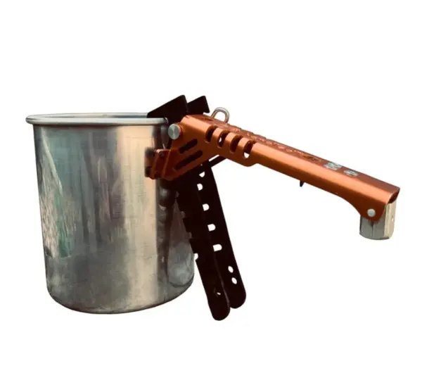 Outdoor Element Pot Gripper with Fuel Canister Stand - Image 3