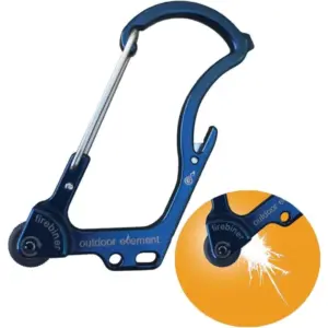 Firebiner Carabiner Lighter for Outdoor Survival Gear
