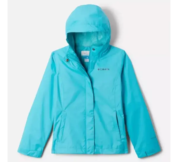 Columbia Girls Arcadia II Waterproof Jacket for Outdoor Play - Image 3
